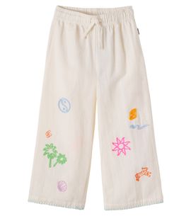Molo Molo Alfie embroidered cotton pants