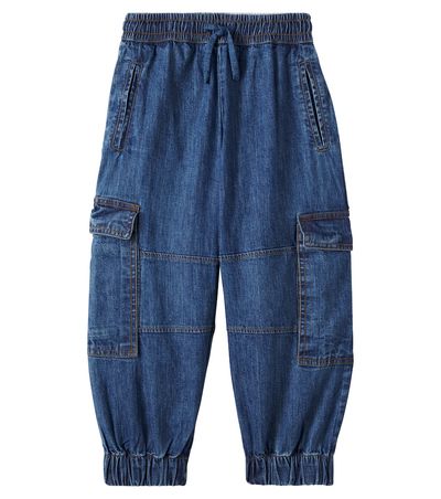 Molo Molo Aliki cotton chambray pants