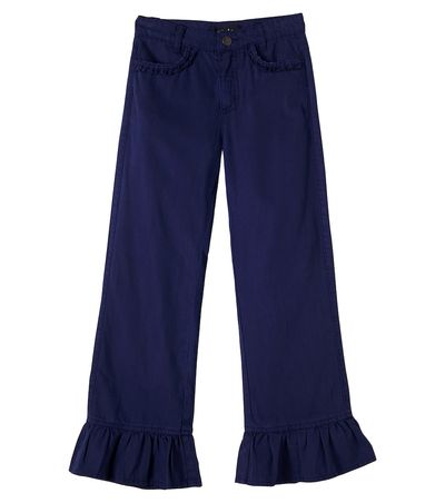 Molo Molo Amara frill-trimmed jeans