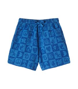 Molo Molo Arto checked cotton shorts
