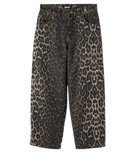 Molo Molo Aska leopard-print jeans