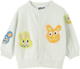Molo Molo Baby Blue Brody Cardigan