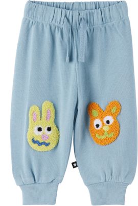 Molo Molo Baby Blue Simeon Sweatpants