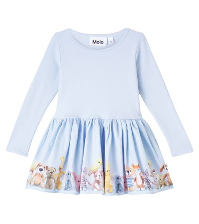 Molo Molo Baby Candi printed cotton-blend dress