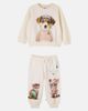 Molo Molo Baby Disc and Simeon cotton sweatshirt and pants set - 5