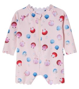 Molo Molo Baby Nigella printed rashguard swimsuit