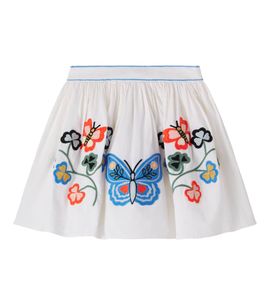 Molo Molo Bonnie embroidered cotton skirt