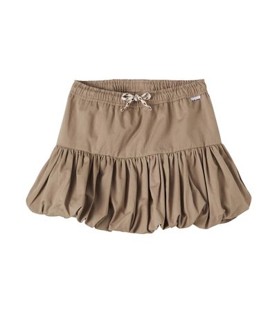 Molo Molo Britta gathered cotton skirt