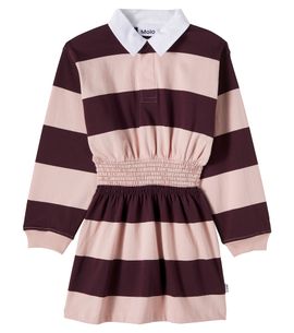 Molo Molo Carlott striped polo dress
