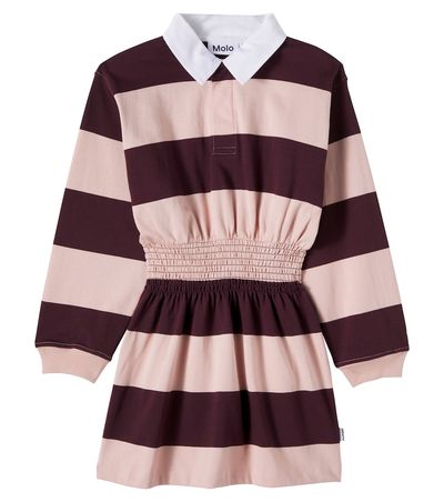 Molo Molo Carlott striped polo dress