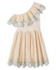 Molo Molo Cato embroidered one-shoulder dress - 1