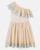 Molo Molo Cato embroidered one-shoulder dress - 2