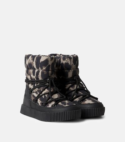 Molo Molo Demi leopard-print snow boots