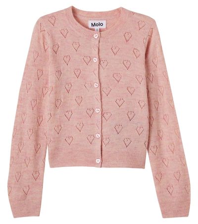 Molo Molo Gillian pointelle cardigan