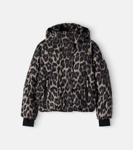 Molo Molo Hansine Pro leopard-print ski jacket