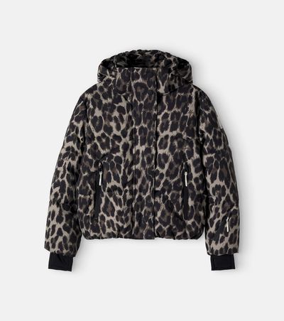 Molo Molo Hansine Pro leopard-print ski jacket