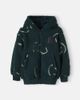 Molo Molo Hazzy printed fleece zip-up hoodie - 1
