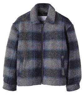 Molo Molo Hutton checked wool-blend jacket