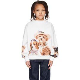 Molo Molo Kids White Maxi Sweatshirt