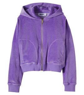 Molo Molo Milla cotton velour hoodie