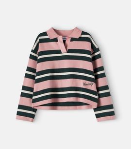 Molo Molo Mille striped cotton jersey sweatshirt