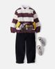 Molo Molo Relz striped cotton jersey polo shirt - 2