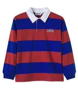 Molo Molo Relz striped cotton polo shirt