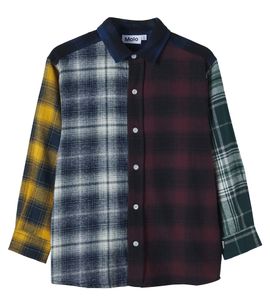 Molo Molo Remon plaid cotton shirt