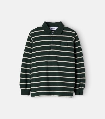 Molo Molo Rey striped cotton polo shirt