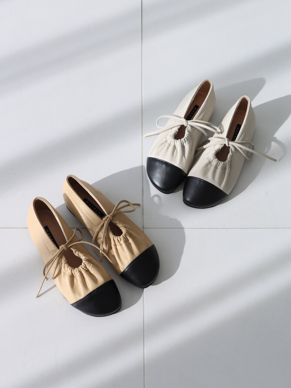 MOL:pin Combi Ballerina Shoes_2colors