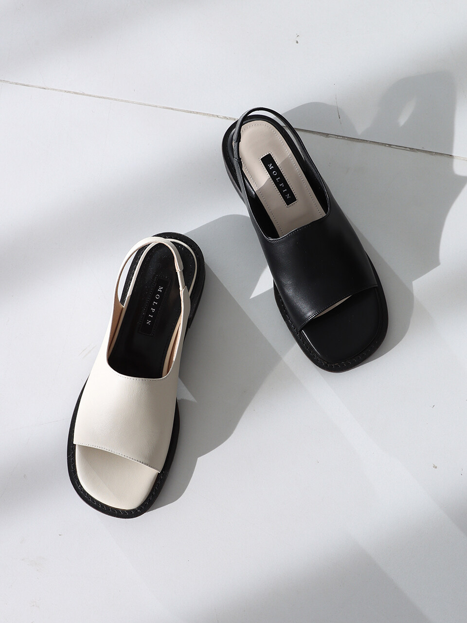 MOL:pin Daily Simple Sandal_2colors