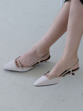 MOL:pin Jain Slingback Shoes_Beige