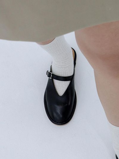 MOL:pin Rein Backopen Loafer_Black