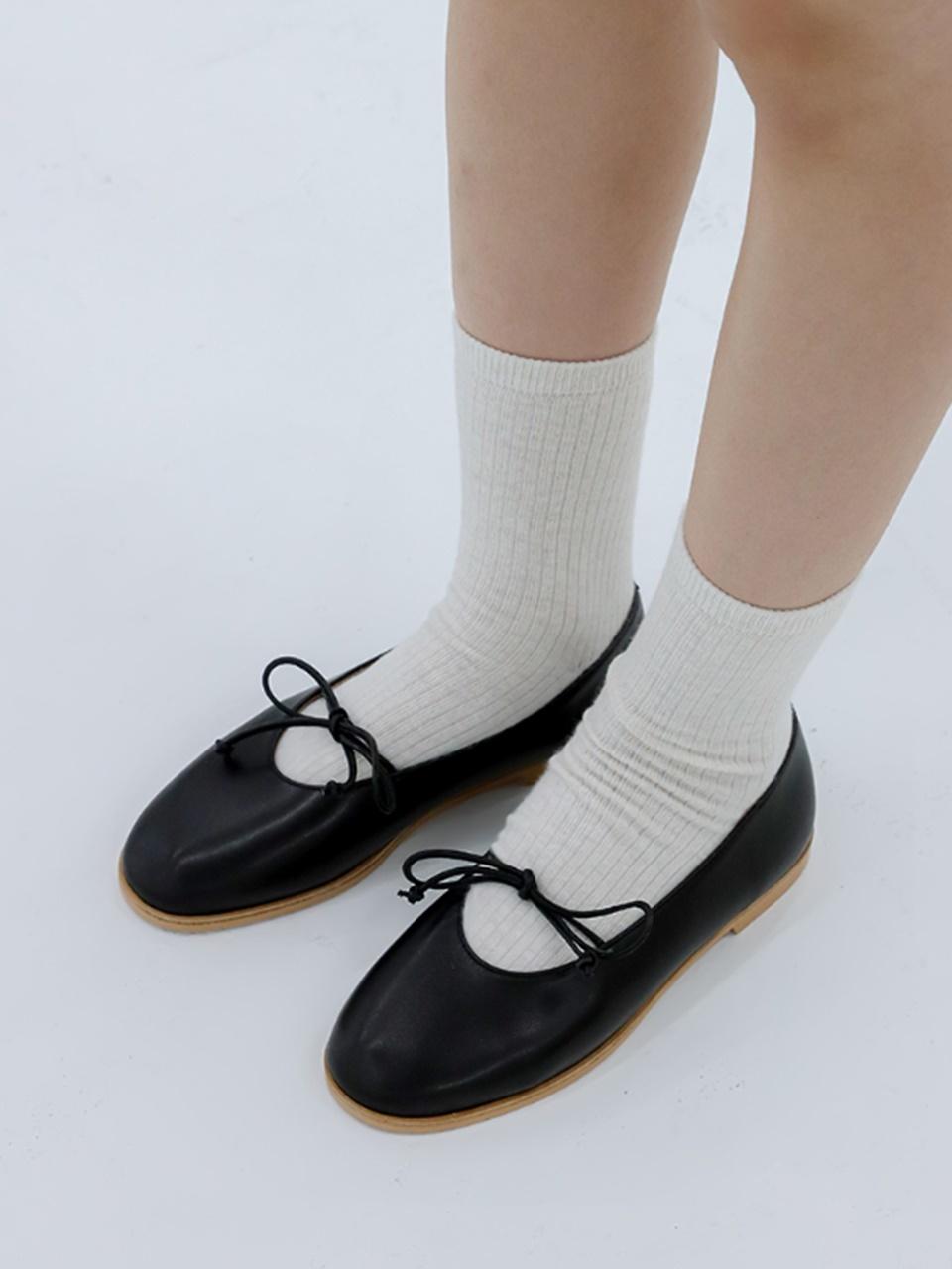 MOL:pin Ribbon Ballerina Flat (2 Colors)
