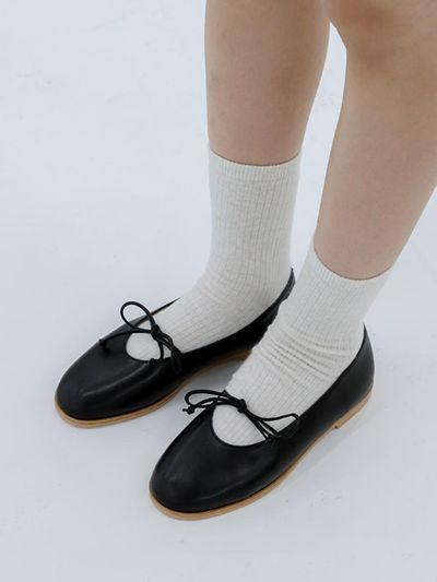 MOL:pin Ribbon Ballerina Flat (2 Colors)
