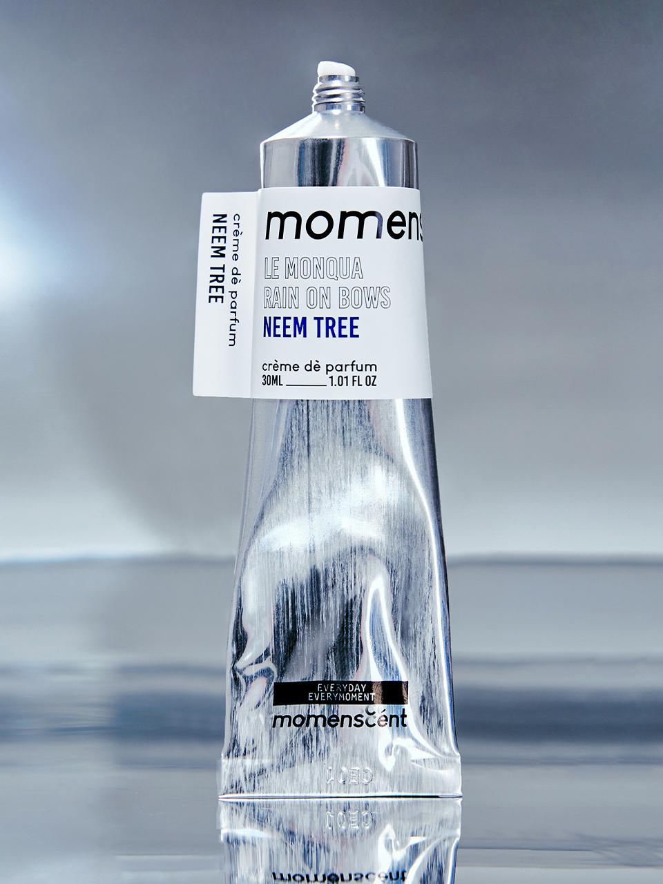 momenscent [Whiskey Vanilla Bourbon] Neem tree Solid Perfume 30ml Fragrance