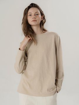 MOMET Theater Backline T-Shirt Beige