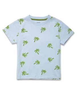 Mon Coeur Mon Coeur Boys' Recycled Cotton Palm Tree T-Shirt