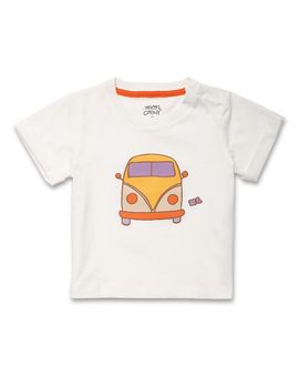 Mon Coeur Mon Coeur Unisex Recycled Cotton Purple Groovy Van T-Shirt