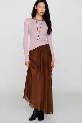 MON RENN Illume Midi Skirt