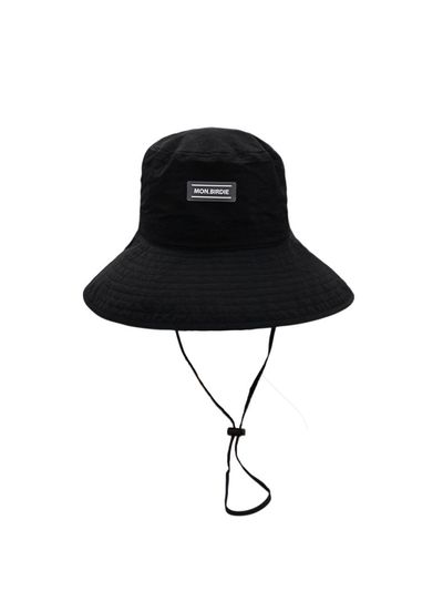MONBIRDIE Extension UV Protection Cover Bucket Hat [BLACK]