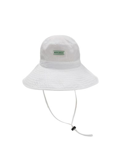 MONBIRDIE Extension UV Protection Cover Bucket Hat [WHITE]
