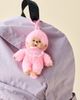 Monchhichi Monchhichi Beanie Plushie Keychain in Pink at Urban Outfitters - 1