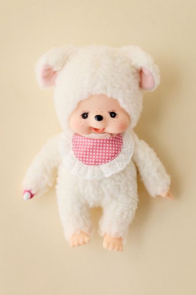 Monchhichi Monchhichi Friends Sheep Plushie in White at Urban Outfitters