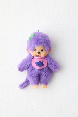Monchhichi Monchhichi Fruit Beanie Plushie in Purple at Urban Outfitters
