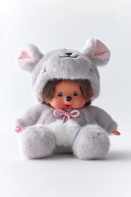 Monchhichi Monchhichi Mouse Costume Plushie in Mouse at Urban Outfitters