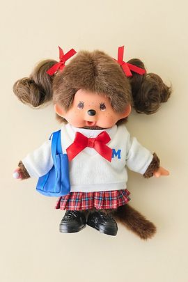 Monchhichi Monchhichi School Girl Costume Plushie in School Girl at Urban Outfitters