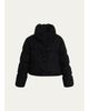 Moncler Almee Teddy Short Down Jacket - 1