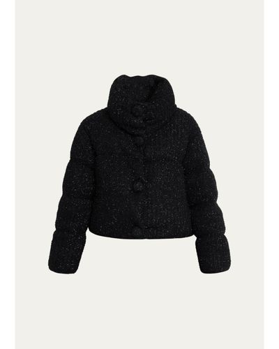 Moncler Almee Teddy Short Down Jacket