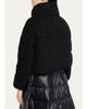 Moncler Almee Teddy Short Down Jacket - 3